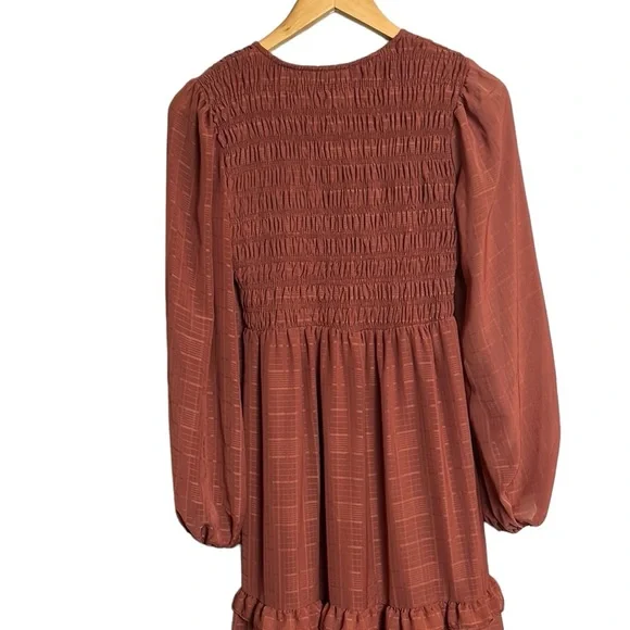 Anthropologie By the River Tiered Ruffled Maxi Dress size S - Picture 9 of 15